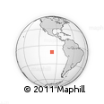 Outline Map of the Area around 10° 48' 54" S, 98° 31' 30" W, rectangular outline