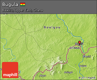 Physical 3D Map of Bugula