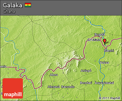 Physical 3D Map of Galaka