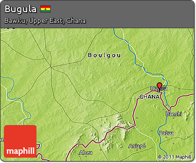 Physical 3D Map of Bugula