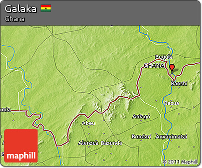 Physical 3D Map of Galaka
