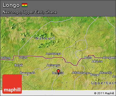 Satellite 3D Map of Longo