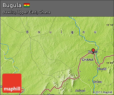 Physical Map of Bugula