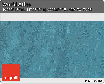 Satellite 3D Map of the Area around 11° 9' 41" N, 100° 22' 30" E