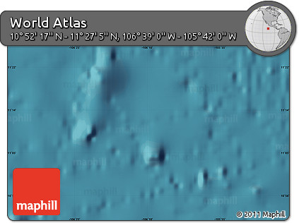 Satellite Map of the Area around 11° 9' 41" N, 106° 10' 30" W