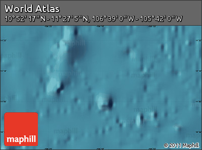 Satellite Map of the Area around 11° 9' 41" N, 106° 10' 30" W