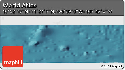 Satellite Panoramic Map of the Area around 11° 9' 41" N, 106° 10' 30" W