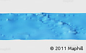 Shaded Relief Panoramic Map of the area around 11° 9' 41" N, 108° 43' 29" W