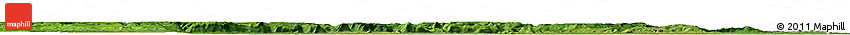 Satellite Horizon Map of the Area around 11° 9' 41" N, 10° 58' 29" W
