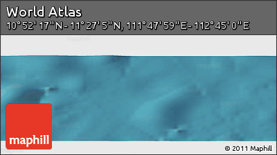 Satellite Panoramic Map of the Area around 11° 9' 41" N, 112° 16' 30" E