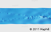 Physical Panoramic Map of the area around 11° 9' 41" N, 112° 58' 29" W