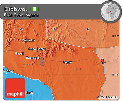 Political Map of Dibbwol