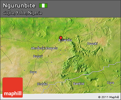 Satellite 3D Map of Ngurunbite