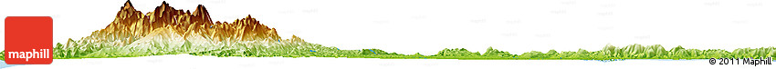 Physical Horizon Map of the Area around 11° 9' 41" N, 122° 28' 29" E