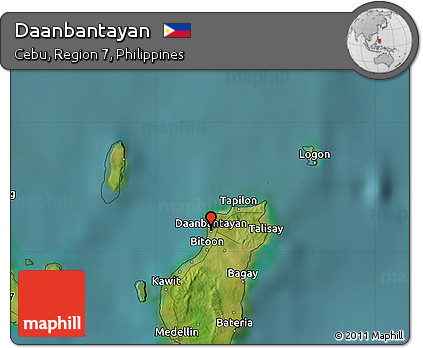 Tapilon Daanbantayan Cebu Map Free Satellite Map Of Daanbantayan