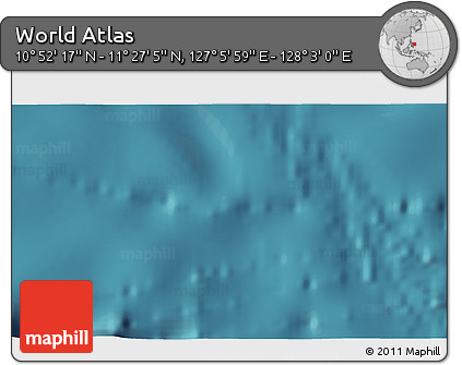 Satellite 3D Map of the Area around 11° 9' 41" N, 127° 34' 30" E
