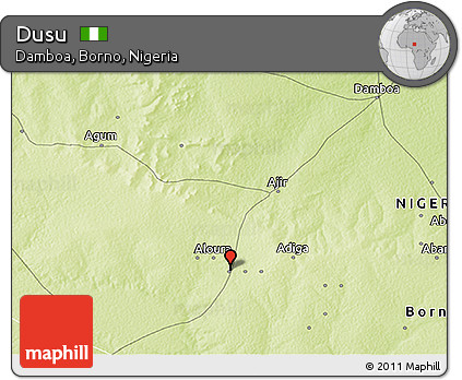 Physical 3D Map of Dusu