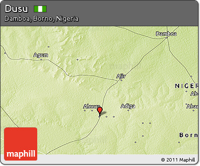 Physical 3D Map of Dusu