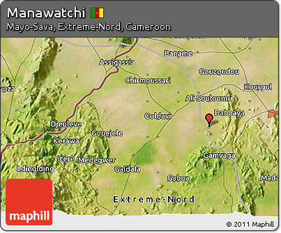 Satellite 3D Map of Manawatchi