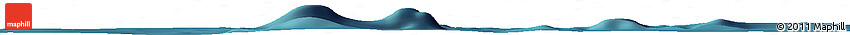Satellite Horizon Map of the Area around 11° 9' 41" N, 140° 10' 30" W