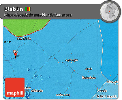 Political Map of Blablin