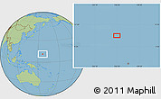 Savanna Style Location Map of the area around 11° 9' 41" N, 156° 28' 29" E