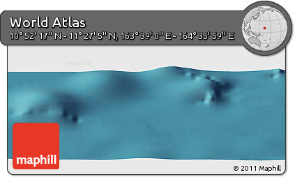 Satellite Panoramic Map of the Area around 11° 9' 41" N, 164° 7' 30" E
