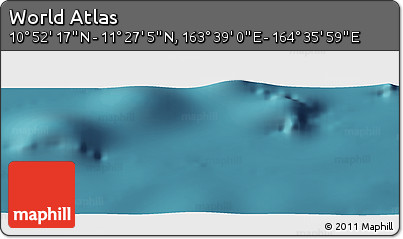 Satellite Panoramic Map of the Area around 11° 9' 41" N, 164° 7' 30" E