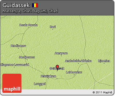 Physical 3D Map of Guidassek