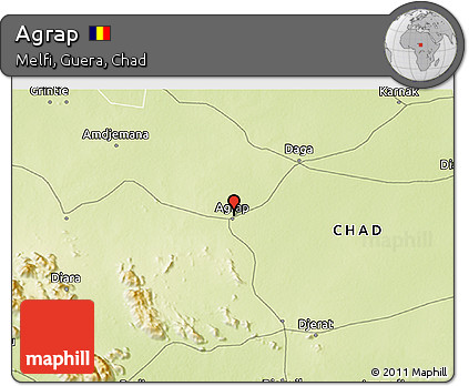 Physical 3D Map of Agrap