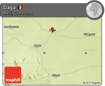 Physical Map of Daga