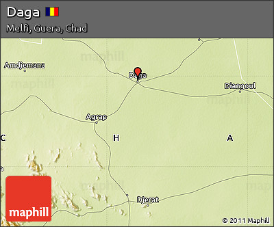 Physical Map of Daga