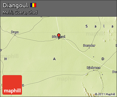 Physical Map of Diangoul