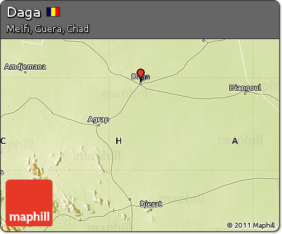 Physical Map of Daga