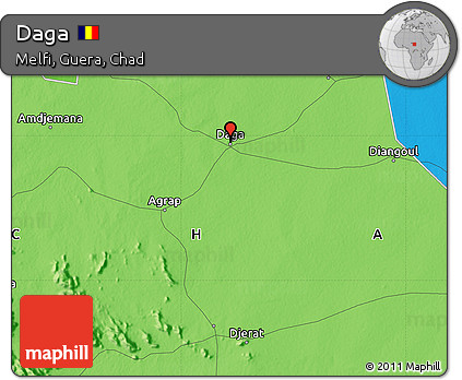 Political Map of Daga
