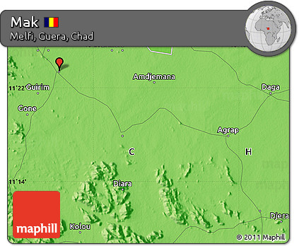 Political Map of Mak
