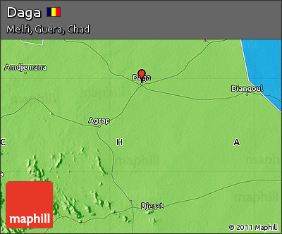 Political Map of Daga