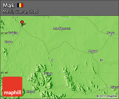 Political Map of Mak
