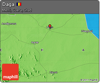Political Map of Daga