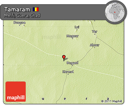 Physical Map of Tamaram