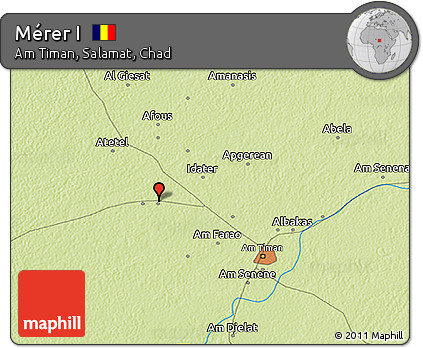 Physical 3D Map of Mérer I