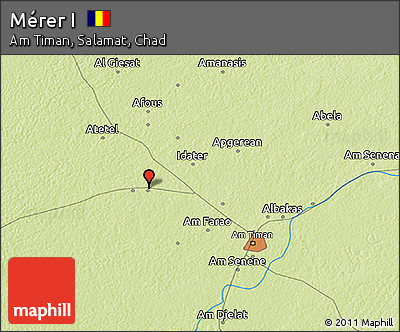 Physical 3D Map of Mérer I