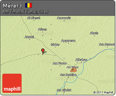 Physical 3D Map of Mérer I