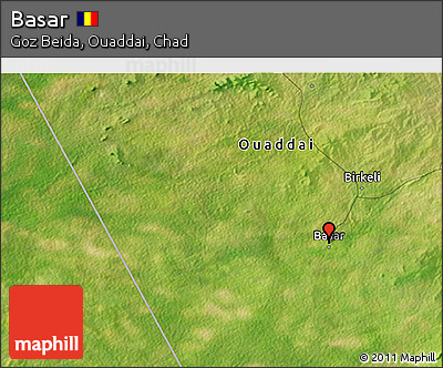 Satellite 3D Map of Basar