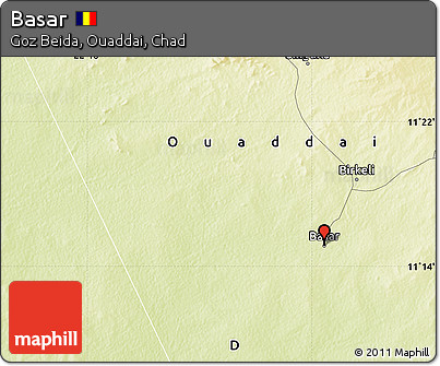 Physical Map of Basar
