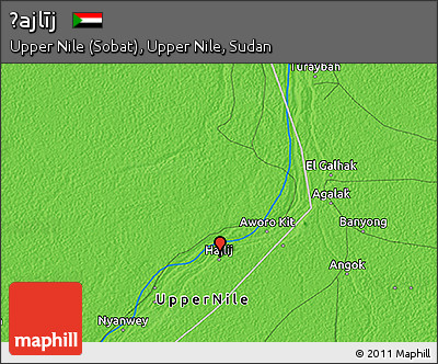 Political 3D Map of Ḩajlīj
