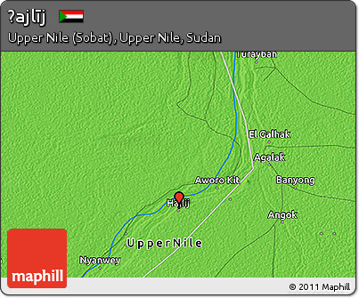 Political 3D Map of Ḩajlīj