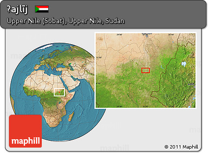 Satellite Location Map of Ḩajlīj