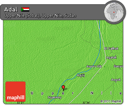 Political Map of Adal