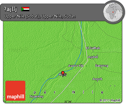 Political Map of Ḩajlīj